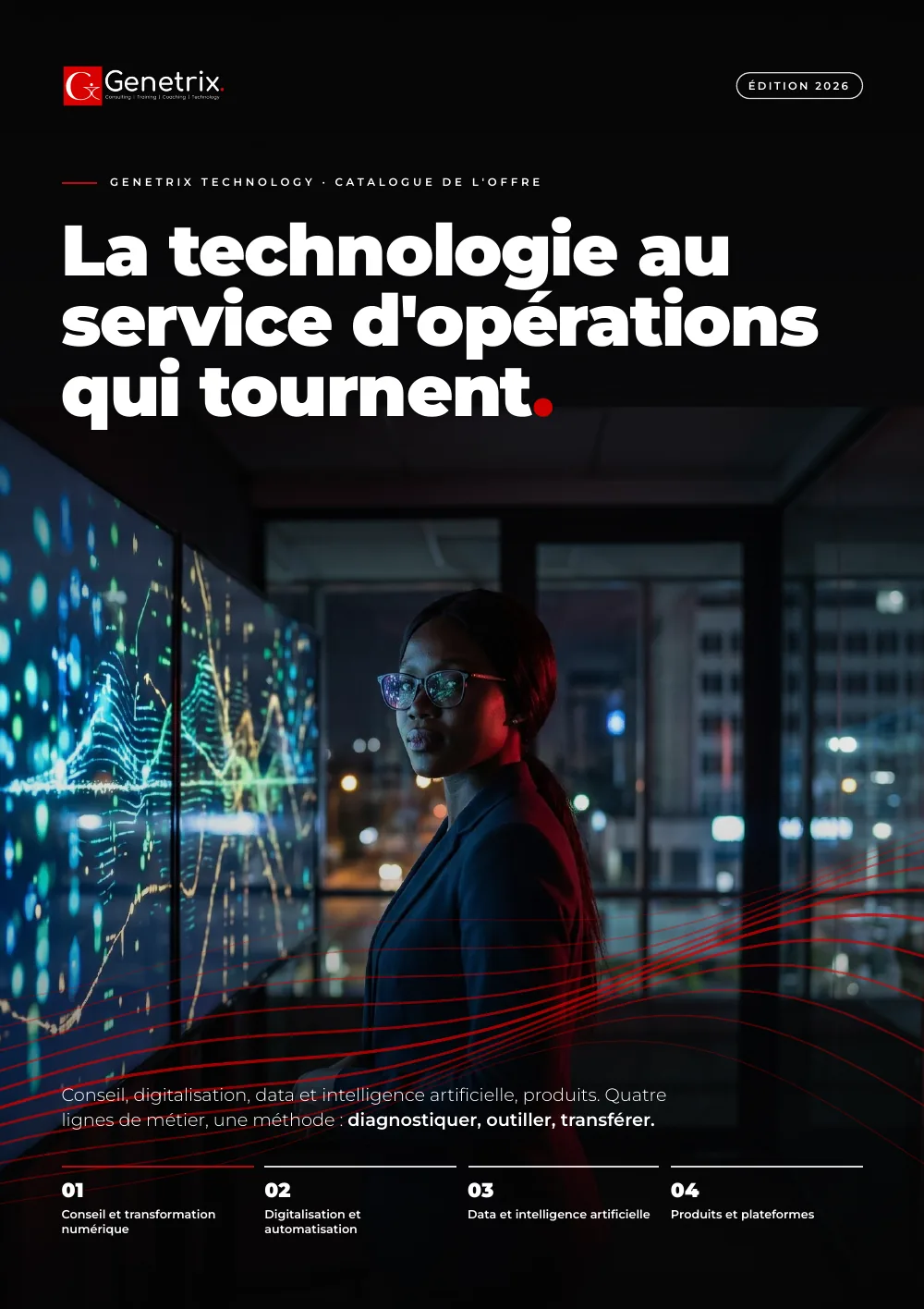 Couverture intégrale de Catalogue GENETRIX Technology
