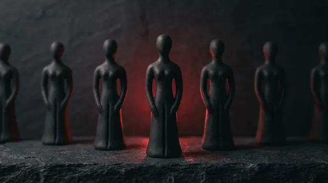 Aligned figures, a symbol of human capital